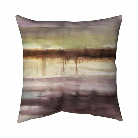 BEGIN HOME DECOR 20 x 20 in. Stripes-Double Sided Print Indoor Pillow 5541-2020-AB81
